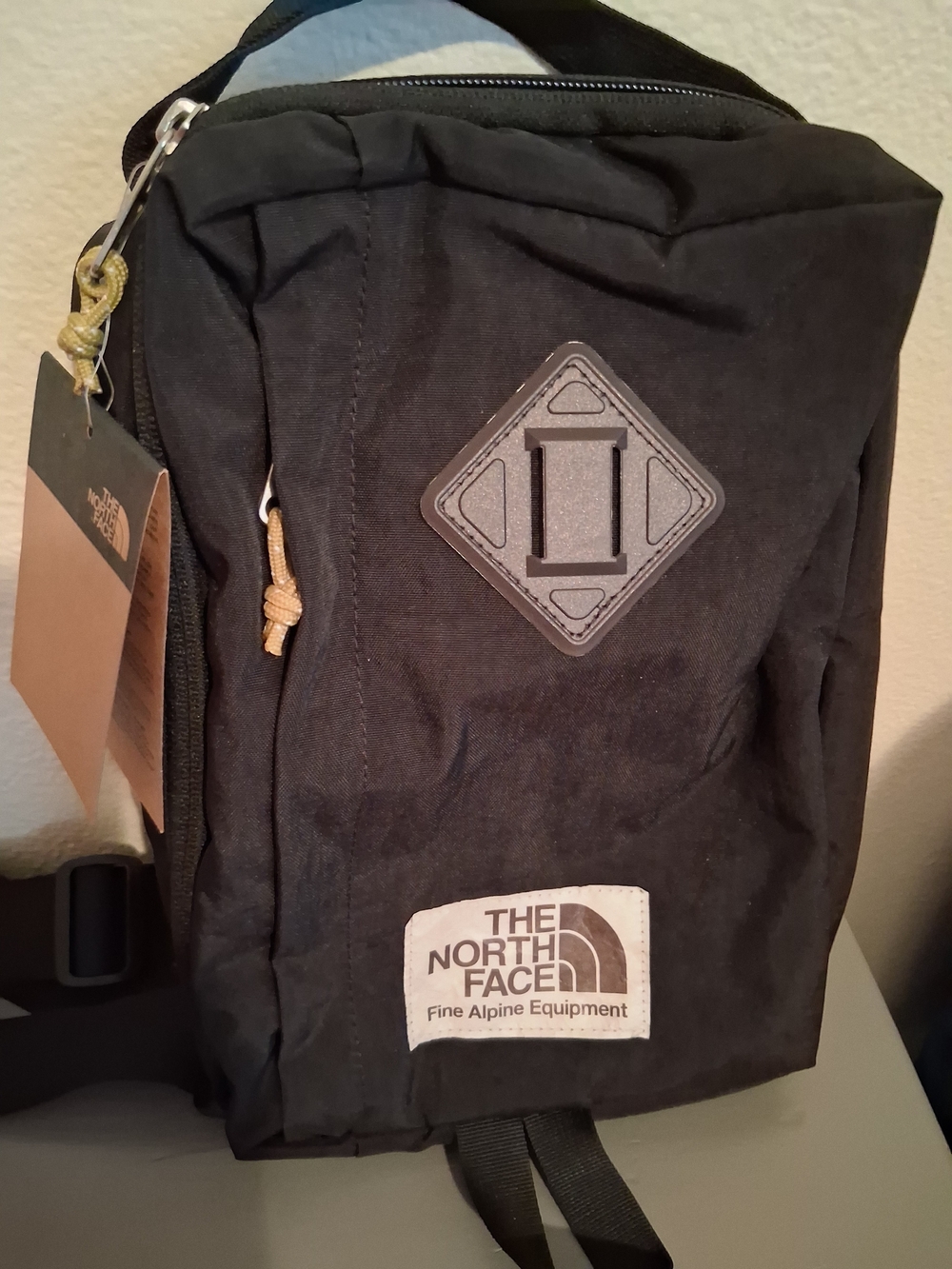 The North Face Black Unisex Sling Backpack